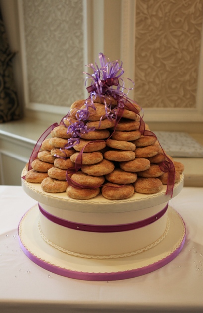 Eccles cakes wedding cake, Slattery's