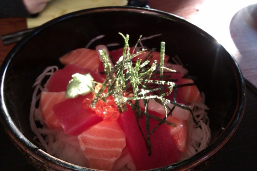 Kaisendon sashimi at Yuzu Manchester