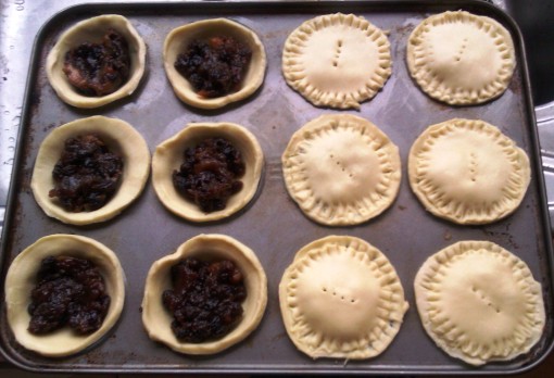 Mince pies with real meat